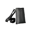 Black Polyurethane Men Shoulder Bag