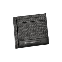 Black Polyester Men's Shoulder Bag