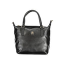 Nero Poliestere Woman Handbag