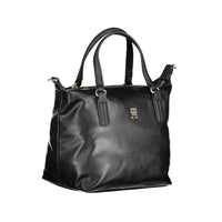 Nero Poliestere Woman Handbag