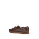 Brown Calf Leather Bos Taurus Slip-On Loafers
