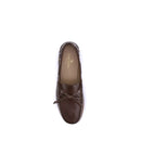 Brown Calf Leather Bos Taurus Slip-On Loafers