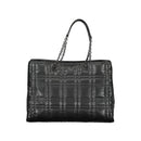 Nero Polyester Woman Handbag