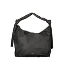 Black Polyester Women's Shoulder Bag