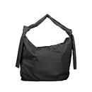 Black Polyester Women's Shoulder Bag