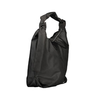 Black Polyester Women's Shoulder Bag