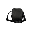 Black Polyester Men's Shoulder Bag