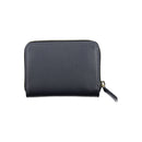 Blue Polyester Women Wallet