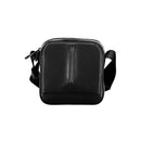 Black Polyester Men's Shoulder Bag