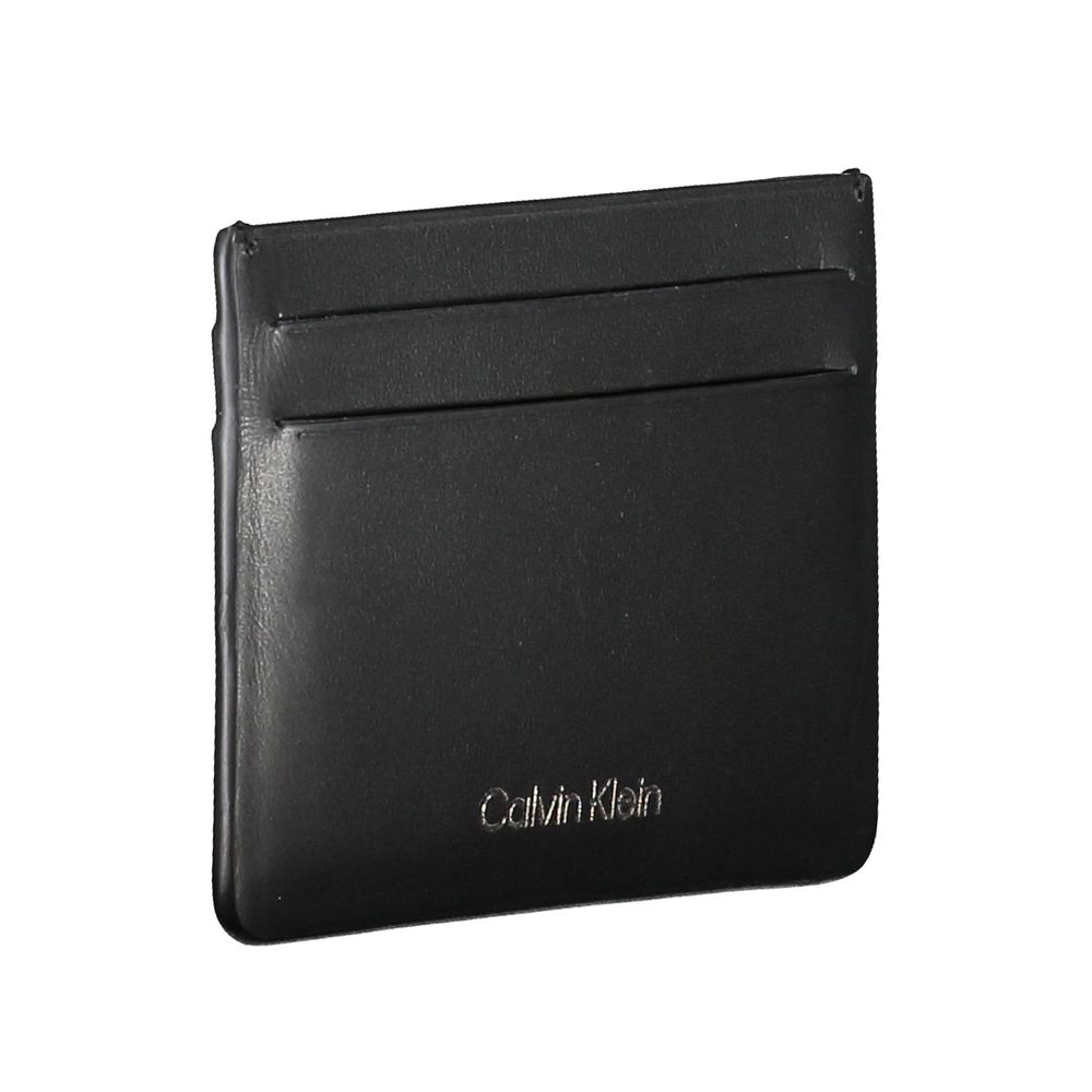 Black Leather Men Wallet