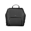 Nero Polyester Women Backpack