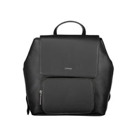 Nero Polyester Women Backpack