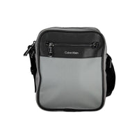 Grigio Polyester Men Shoulder Bag