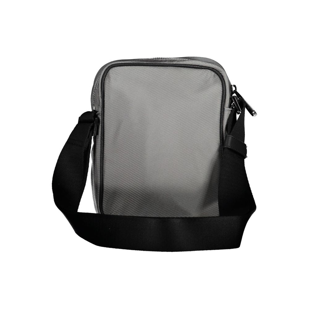 Grigio Polyester Men Shoulder Bag