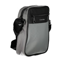 Grigio Polyester Men Shoulder Bag