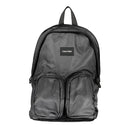 Nero Polyester Mens Backpack