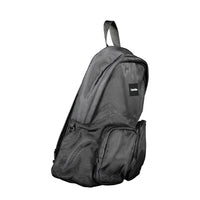 Nero Polyester Mens Backpack