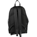 Black Polyester Men's Backpack