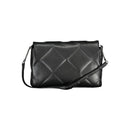 Black Polyester Women's Shoulder Bag