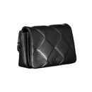Black Polyester Women's Shoulder Bag