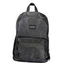 Black Polyester Men's Backpack