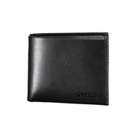 Black Polyester Men's Shoulder Bag