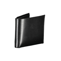 Black Polyester Men's Shoulder Bag