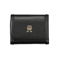 Black Polyurethane Women Wallet