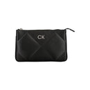 Black Polyester Women Shoulder Bag
