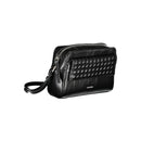 Black Polyester Women Shoulder Bag