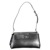 Nero Polyurethane Women Shoulder Bag
