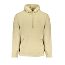 Beige Cotton Men Sweatshirt