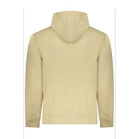 Beige Cotton Men Sweatshirt