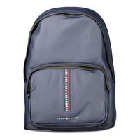 Blue Polyurethane Men's Backpack