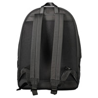 Nero Polyester Men Backpack