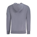 Blue Cotton Men Sweater