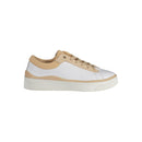 Bianco Polyester Women Sneaker