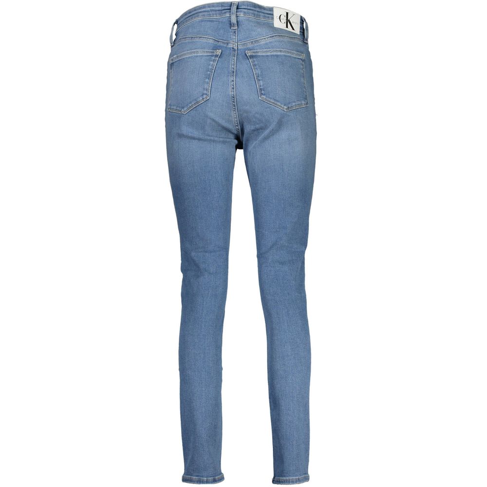 Azzurro Cotton Women Jeans