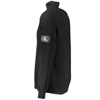Black Wool Mens Sweater