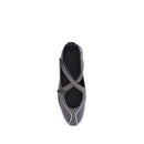 Gray Polyethylene Ballet Flats