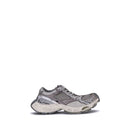Gray Polyethylene Athletic Sneakers