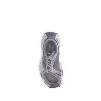Gray Polyethylene Athletic Sneakers