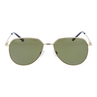Gold Plastic Sunglasses