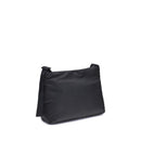 Black Fabric Shoulder Bag