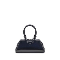 Black Calf Leather Bos Taurus Handbag
