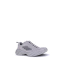 Gray Polyester Athletic Sneakers