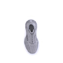 Gray Polyester Athletic Sneakers