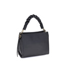 Black Calf Leather Bos Taurus Shoulder Bag