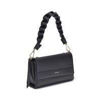 Black Calf Leather Bos Taurus Shoulder Bag