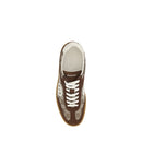 Brown Calf Leather Bos Taurus Low Top Sneakers